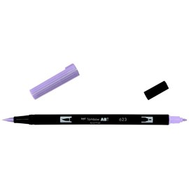 Маркер-кисть brush pen 623 фиолетовый шалфей